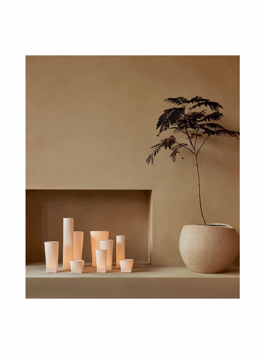 LED flameless candle ignus menu lifestyle group | ATYS